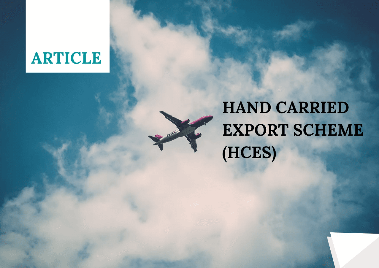 hand carried export scheme